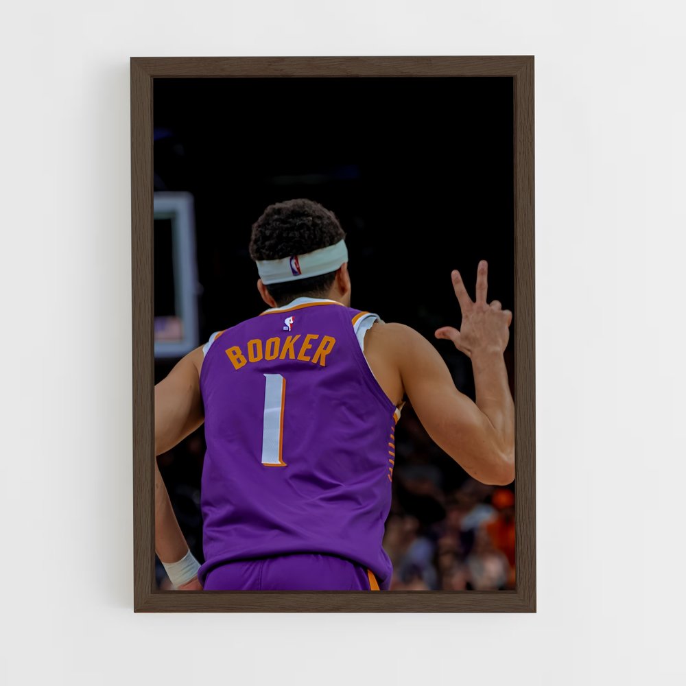 Poster Le Héros en Violet – affiche Basketball (vue 5)